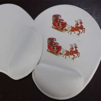 3D sublimation blank  white mouse pads for sublimation